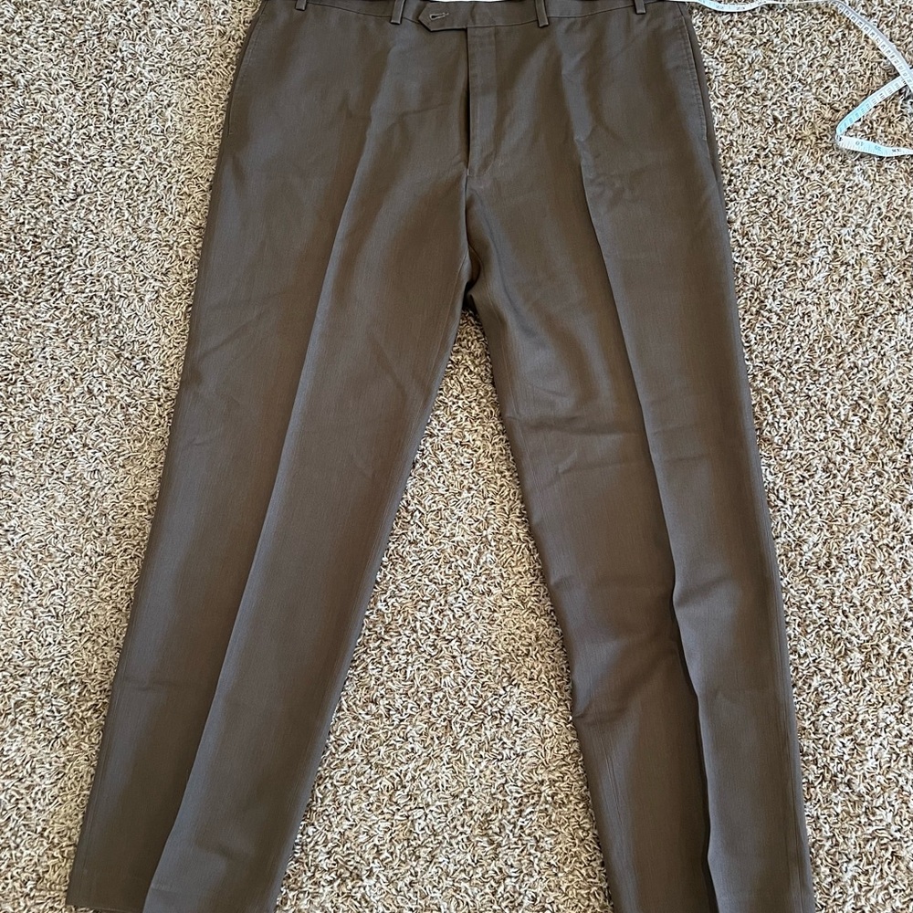 Ralph Lauren Men's Dark Brown Dress Pants